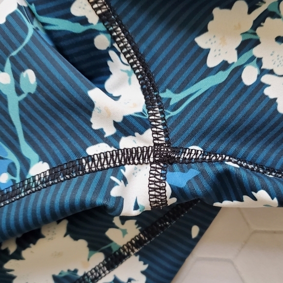 All Fenix Olie Stripe Floral Full Length Leggings - Picture 6 of 7